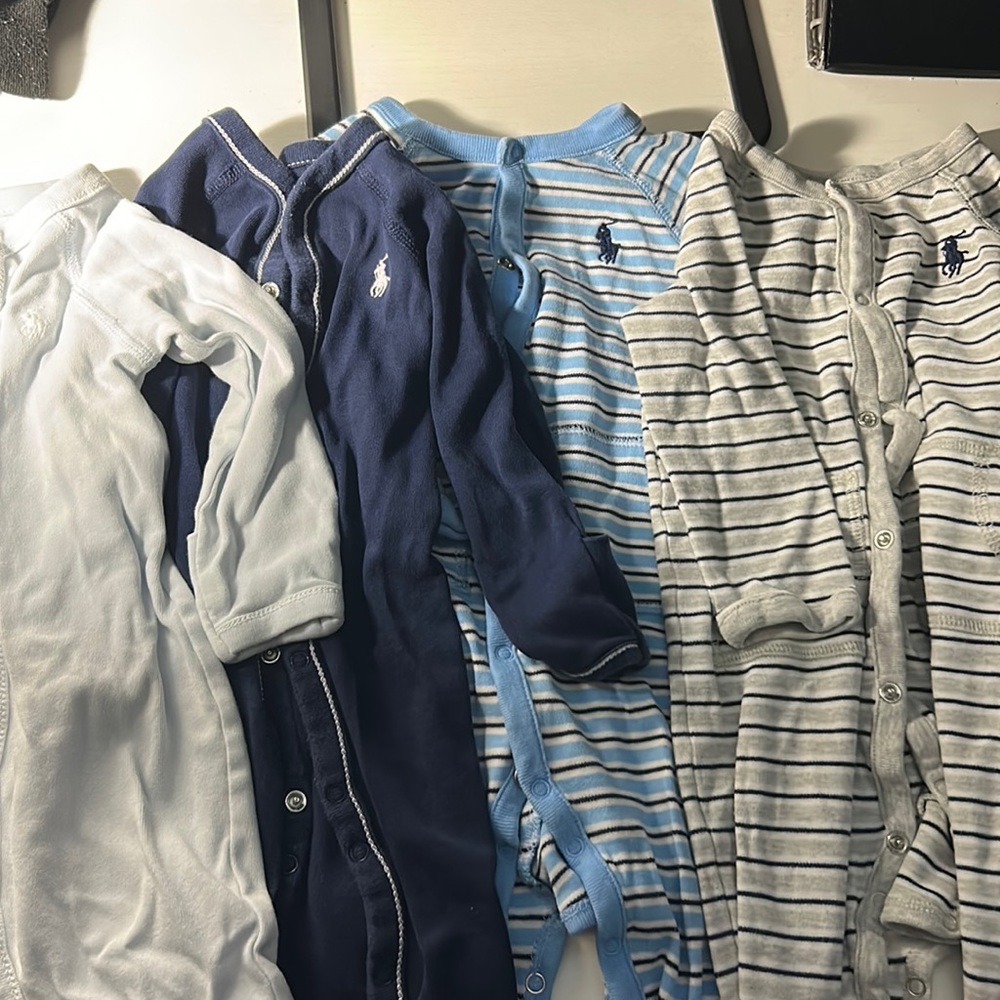 RALPH LAUREN BABY FOOTIES 6M